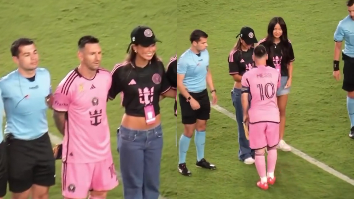 What did he do? Social media did NOT let Messi’s attitude towards TWO GIRLS at the Inter Miami match go by