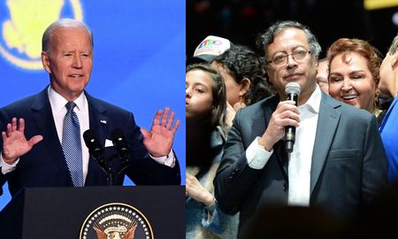 Gustavo Petro y Joe Biden conversaron sobre el futuro de las relaciones bilaterales entre Colombia y Estados Unidos. Gustavo Petro y Joe Biden conversaron sobre el futuro de las relaciones bilaterales entre Colombia y Estados Unidos.