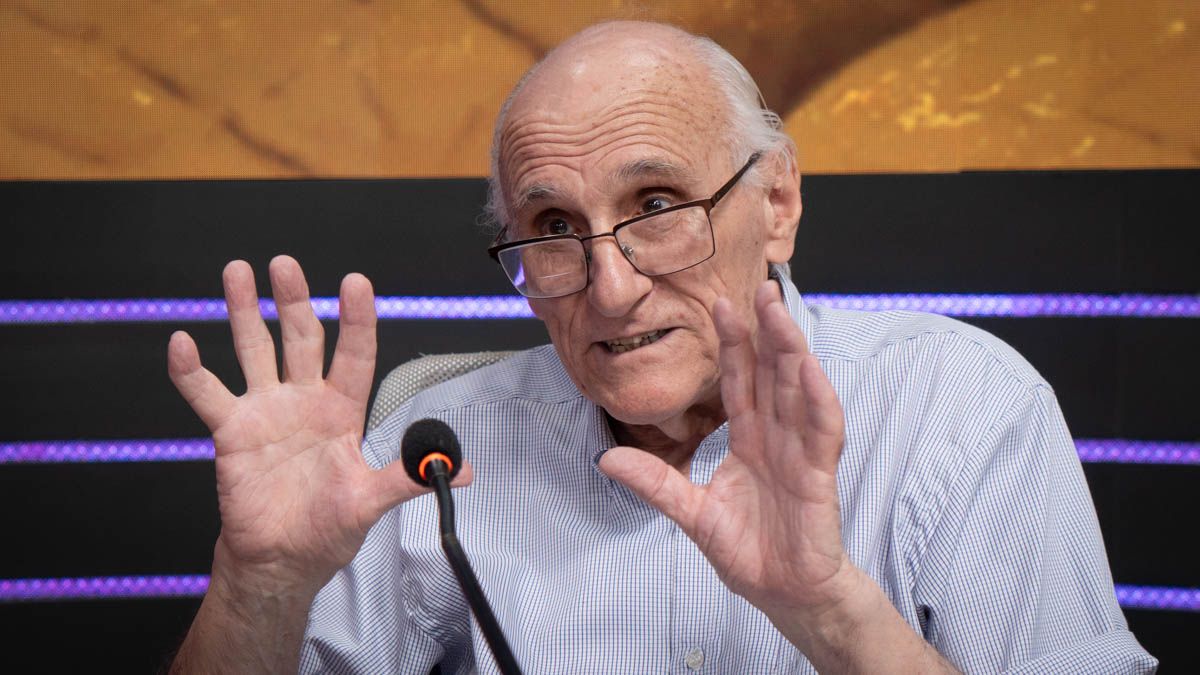 José Luis Ambrosino, referente del Movimiento Los Sin Techo. José Luis Ambrosino, referente del Movimiento Los Sin Techo.