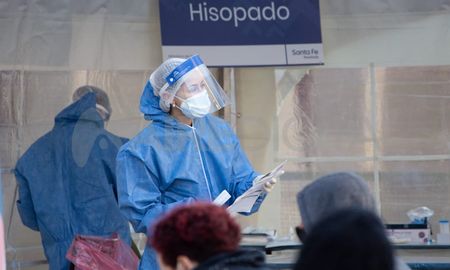 Hisopados en la Estación Belgrano, Santa Fe. Hisopados en la Estación Belgrano, Santa Fe.