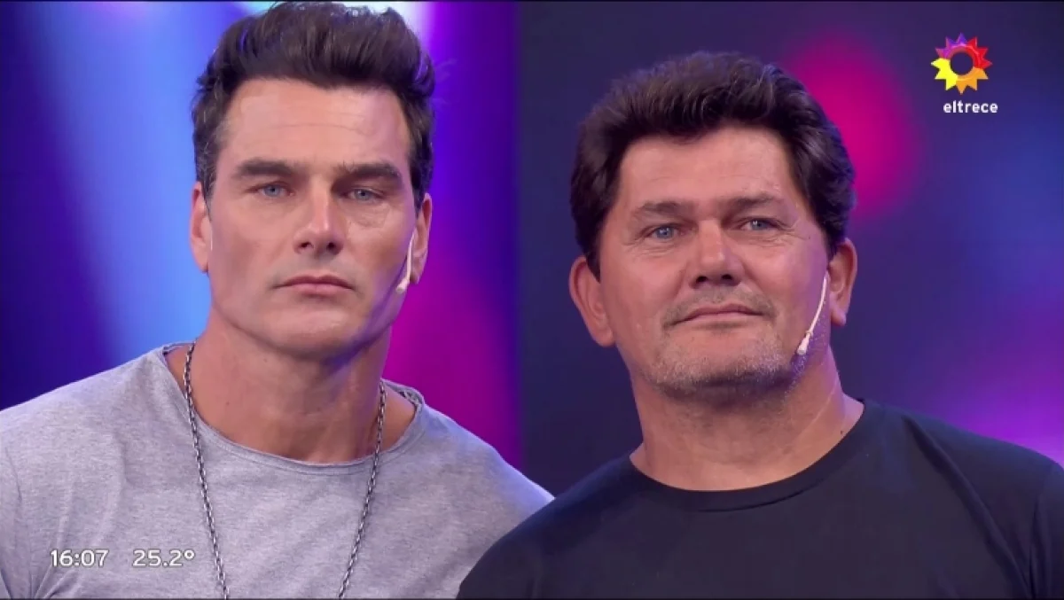  El doble de Hernán Drago se presentó en Bienvenidos a bordo.