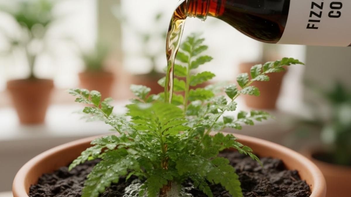 La acidez y el azúcar de la gaseosa alteran el sustrato y favorecen hongos y plagas, sin aportar ningún nutriente real a las plantas. La acidez y el azúcar de la gaseosa alteran el sustrato y favorecen hongos y plagas, sin aportar ningún nutriente real a las plantas.