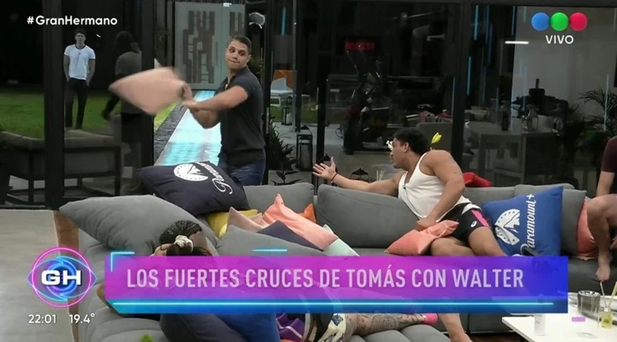 Alexis y Juan se cruzaron en Gran Hermano.