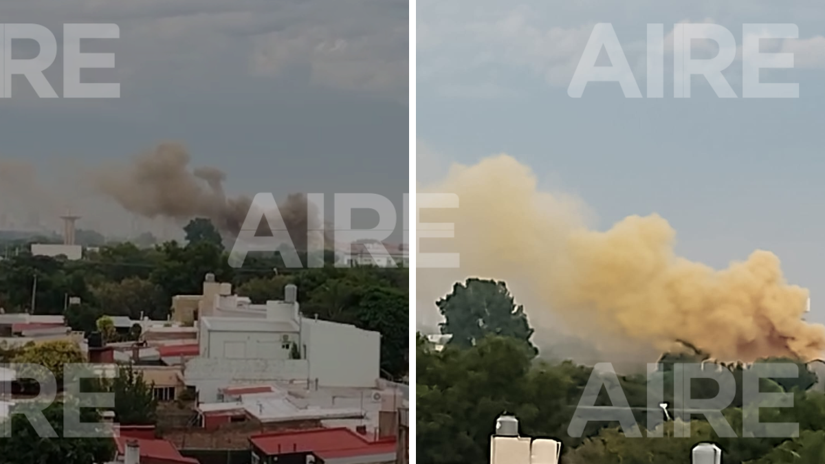 El impactante video de la explosión en la zona del Conicet en Santa Fe