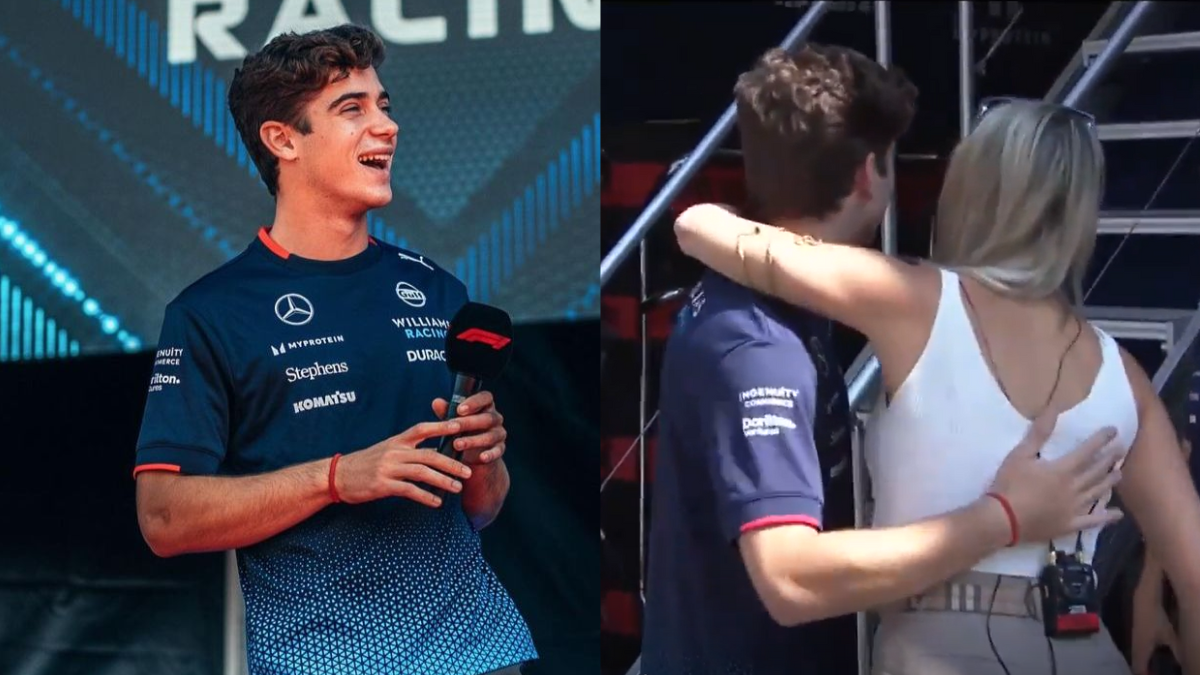 El encuentro que tuvo Franco Colapinto con la periodista de la Fórmula 1: Me dijo que después...