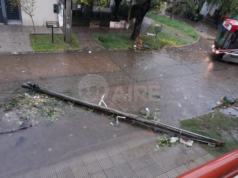 El 50% de la ciudad se encuentra sin luz