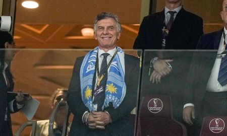 El exmandatario se burló de aquellos que a lo largo de la Copa del Mundo lo tildaron de mufa. El exmandatario se burló de aquellos que a lo largo de la Copa del Mundo lo tildaron de mufa.