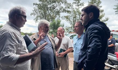 En Villa Minetti, autoridades locales y provinciales acordaron reforzar el sistema de bombeo ante la llegada de nuevas lluvias. En Villa Minetti, autoridades locales y provinciales acordaron reforzar el sistema de bombeo ante la llegada de nuevas lluvias.