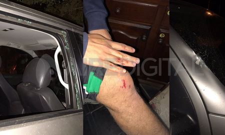 La emboscada a jugadores de Don Salvador en Rincón terminó con personas heridas y varios vehículos dañados. La emboscada a jugadores de Don Salvador en Rincón terminó con personas heridas y varios vehículos dañados.