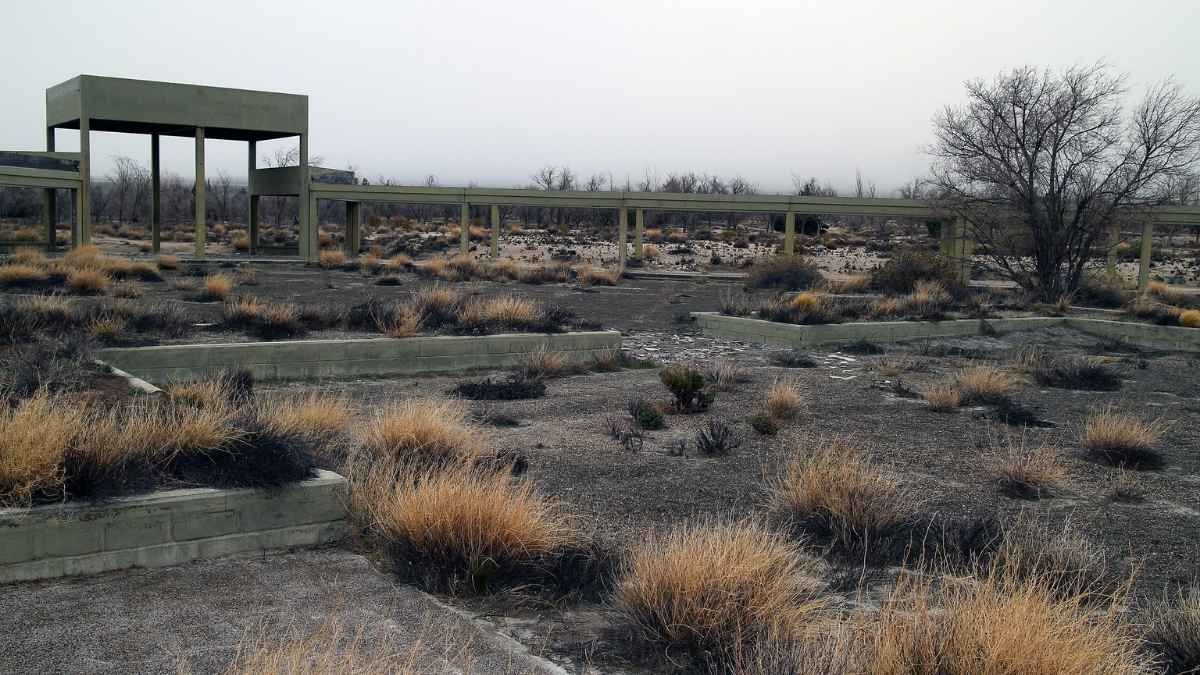 Este pueblo de la Patagonia desapareció y quedó en ruinas.