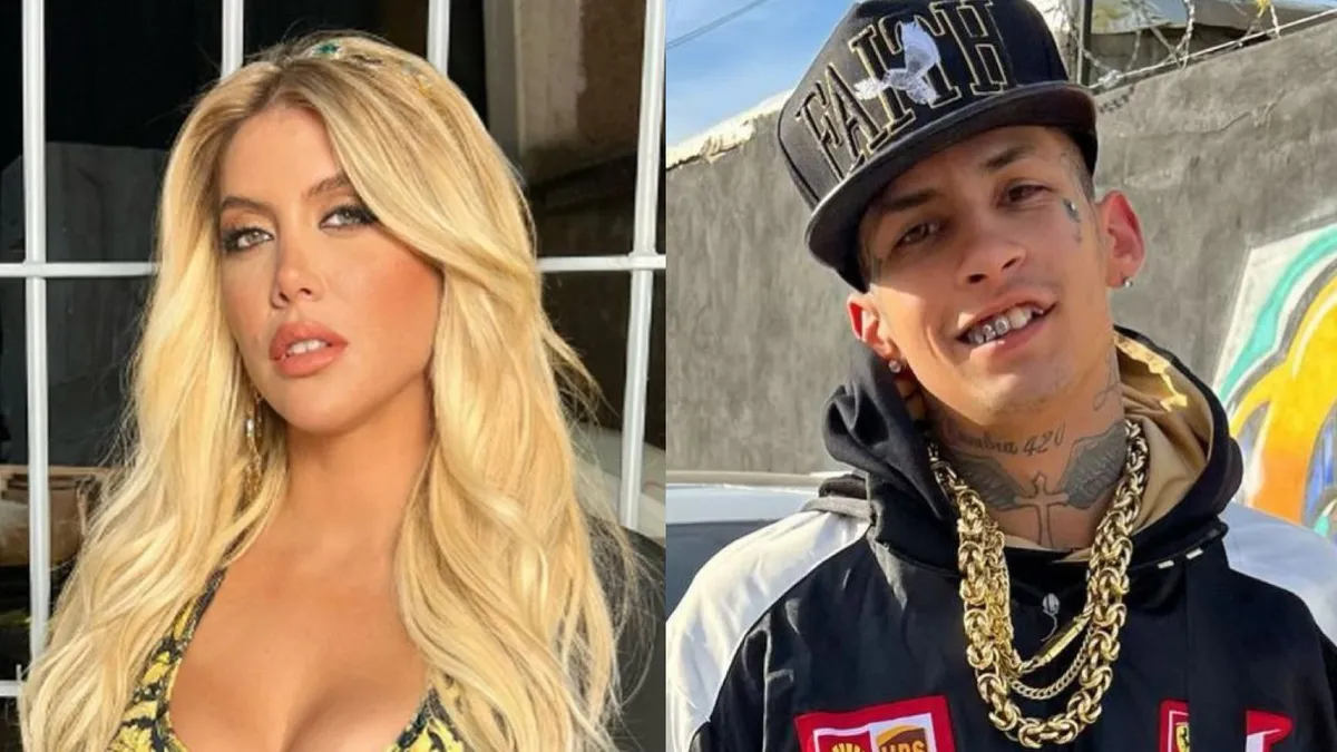 L-Gante publicó una foto con Wanda Nara junto a un particular mensaje de amor