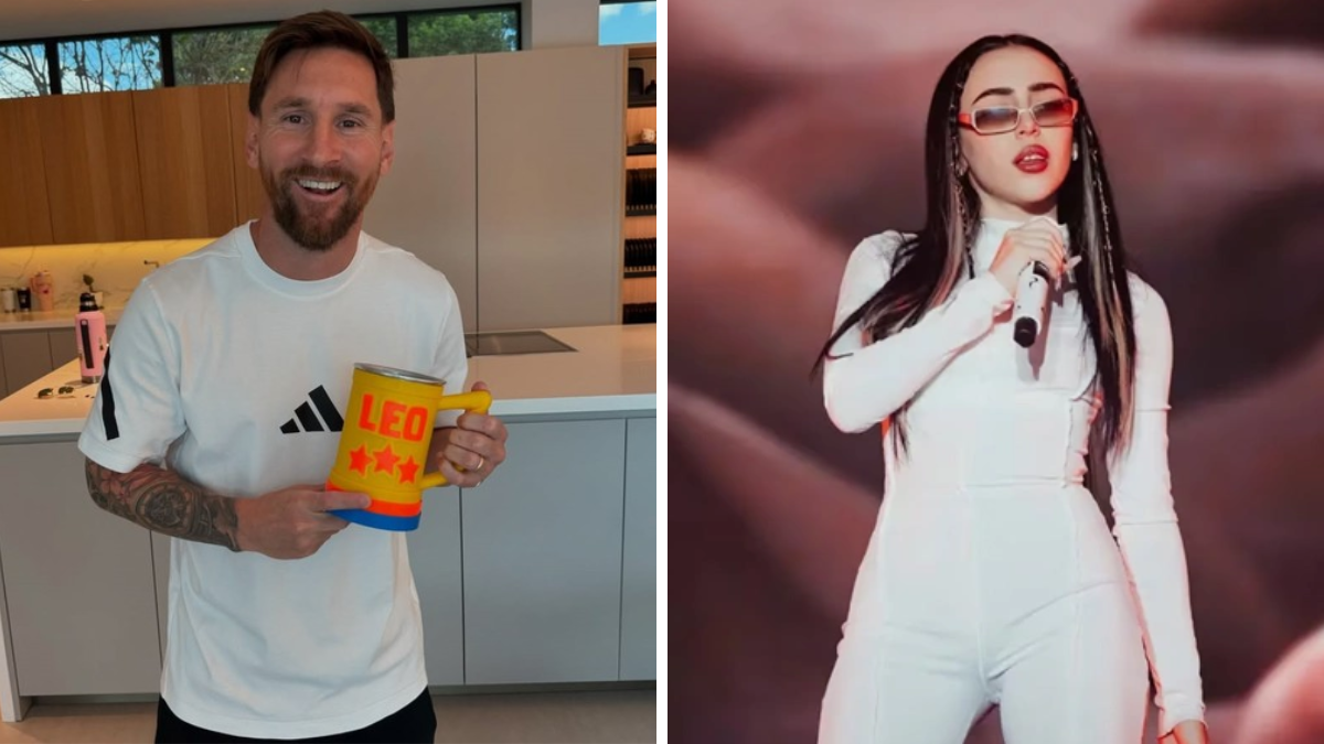 Inesperado encuentro entre Lionel Messi y Nicki Nicole
