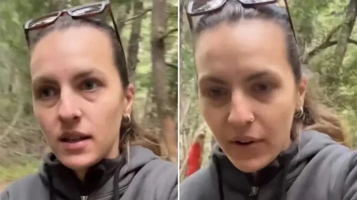 Una joven afirmo que grabó a un fantasma en los bosques de Bariloche y desató el pánico