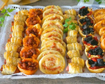 Masa de hojaldre.