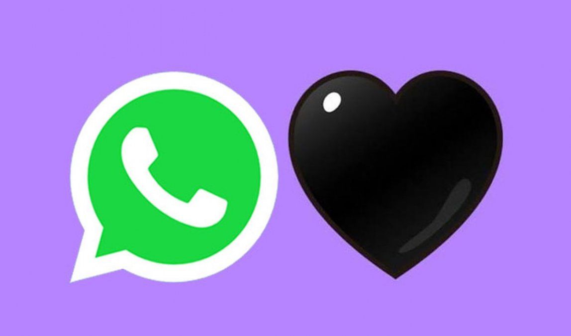 El macabro significado del emoji de corazón negro de WhatsApp