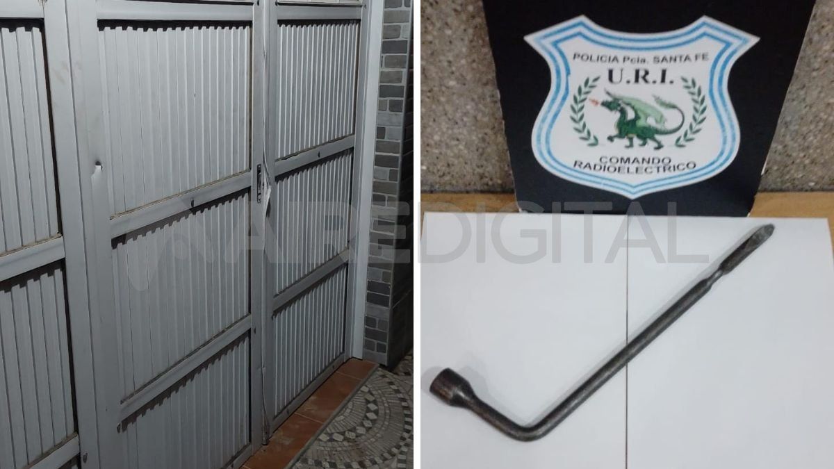 Tres ladrones intentaron robar en una casa del barrio Ciudadela