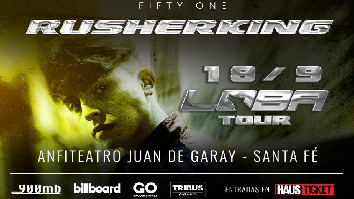 Rusherking llega a Santa Fe con Loba Tour