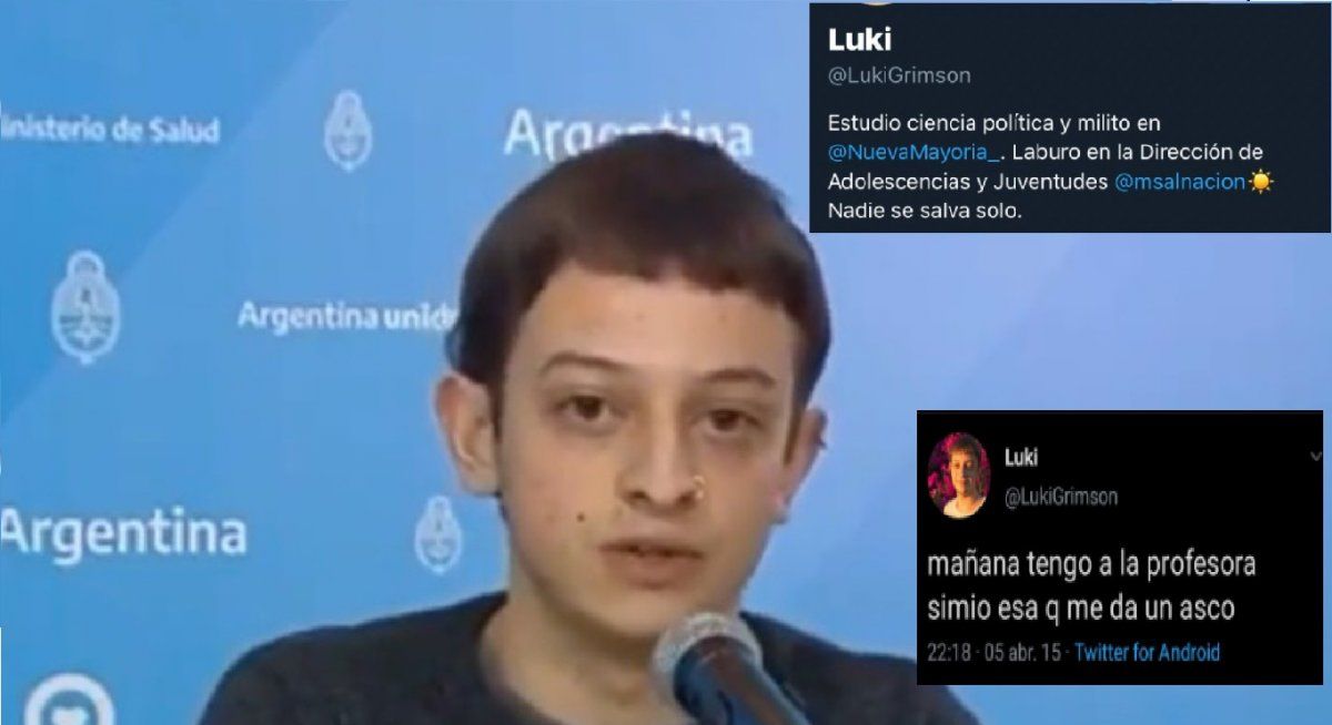 Fuerte escrache a Lucas Grimson