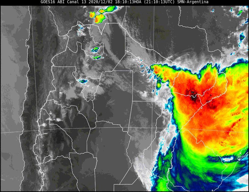 El ingreso de aire seco desde el oeste en altura traerá un mejoramiento temporario este jueves, con poca nubosidad en nuestra región.