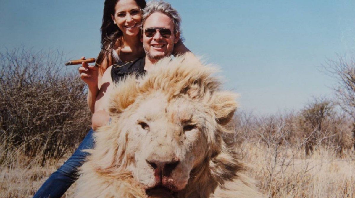 Victoria Vannucci iba de cacería con su esposo