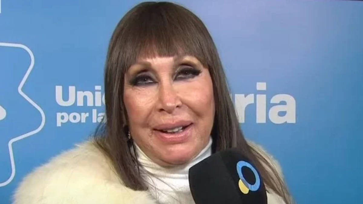 El irónico mensaje de Moria Casán tras la victoria de Javier Milei en las PASO 2023