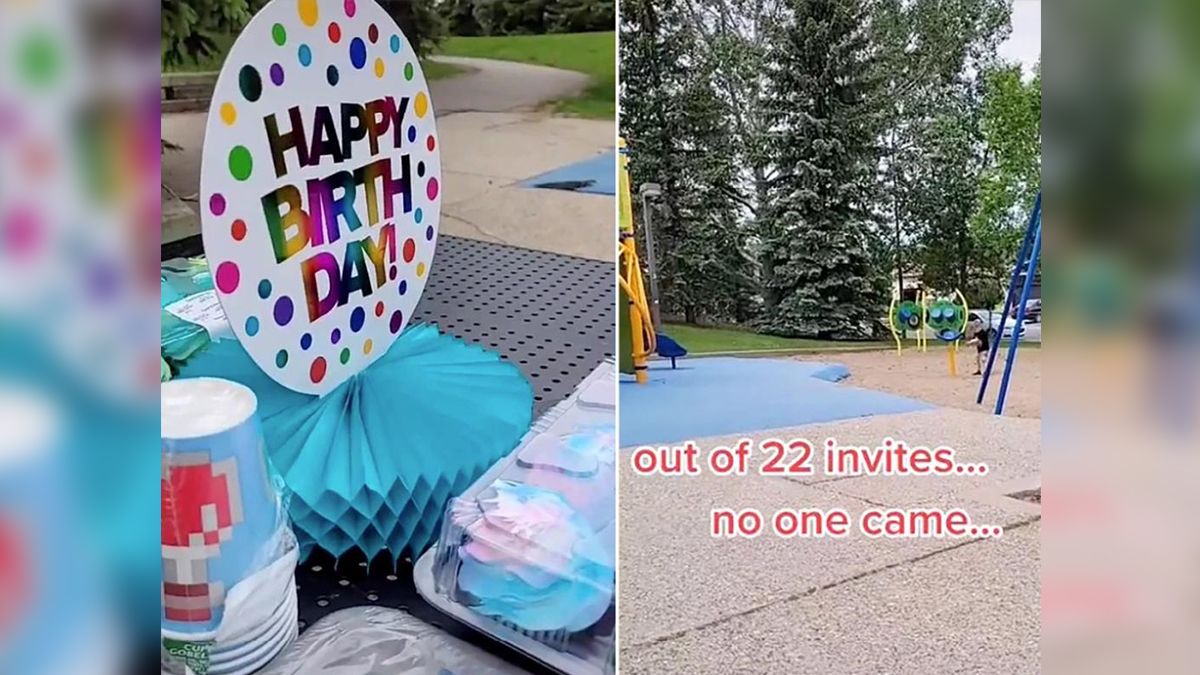 Al niño se lo puede apreciar jugando solo en las hamacas del patio.&nbsp;