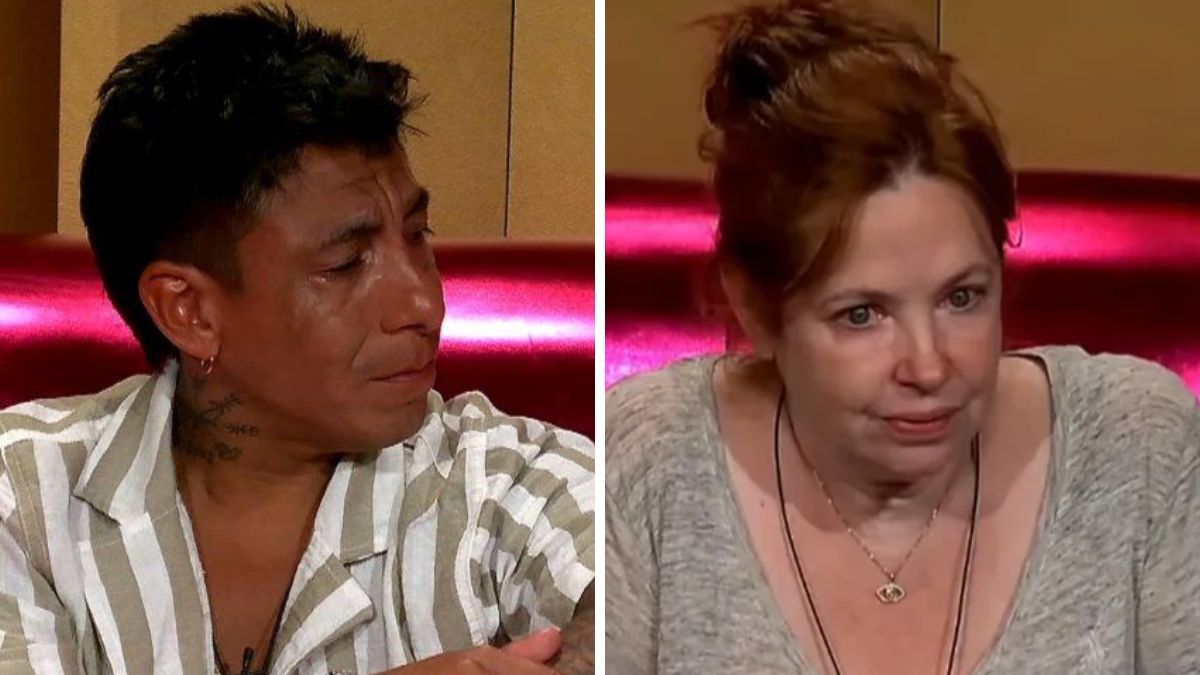 Andrea del Boca analizó el juego de sus compañeros durante una catarsis en el dormitorio.