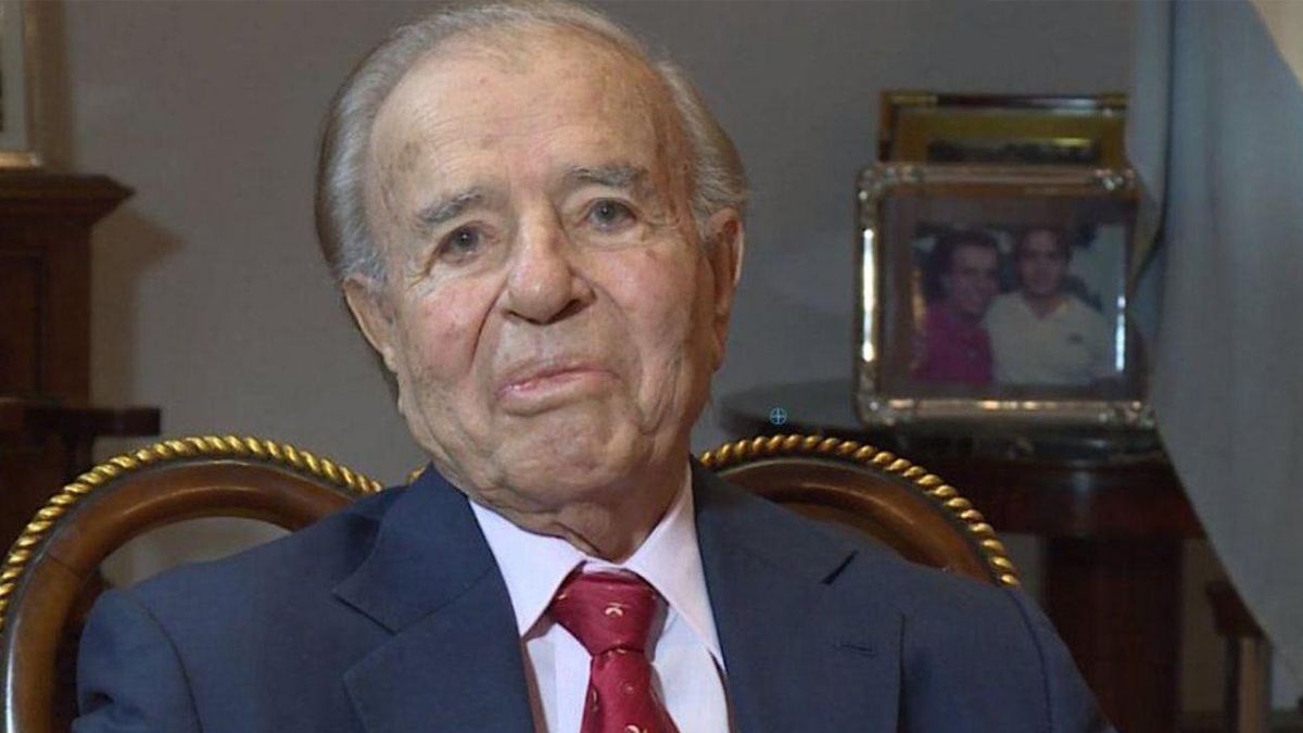 Carlos Saúl Menem estuvo al frente de la presidencia durante diez años.&nbsp;