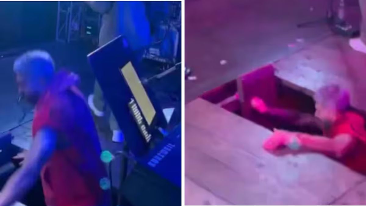 El hecho interrumpió la presentación y encendió la alarma entre el público.