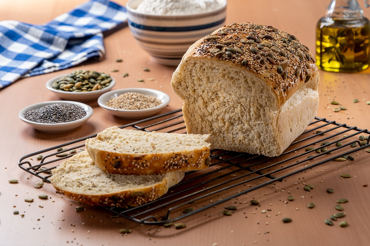 La receta infalible para hacer pan casero integral sin levadura