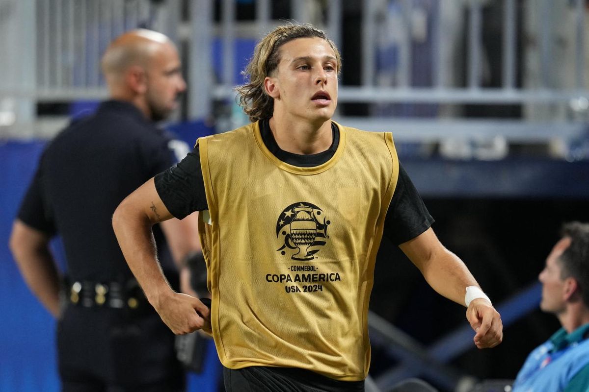 Agustín Canobbio, jugador de Athletico Paranaense y la selección uruguaya. Agustín Canobbio, jugador de Athletico Paranaense y la selección uruguaya.