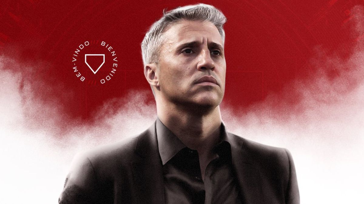 El argentino Hernán Crespo regresó a San Pablo después de casi cuatro y años