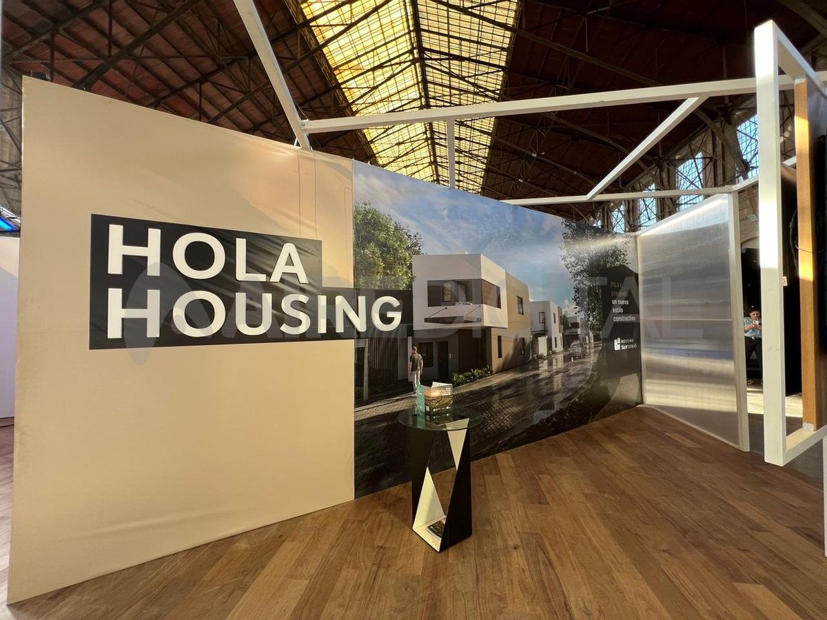 Pilay presentó su proyecto Housing en la Expocon 2024.