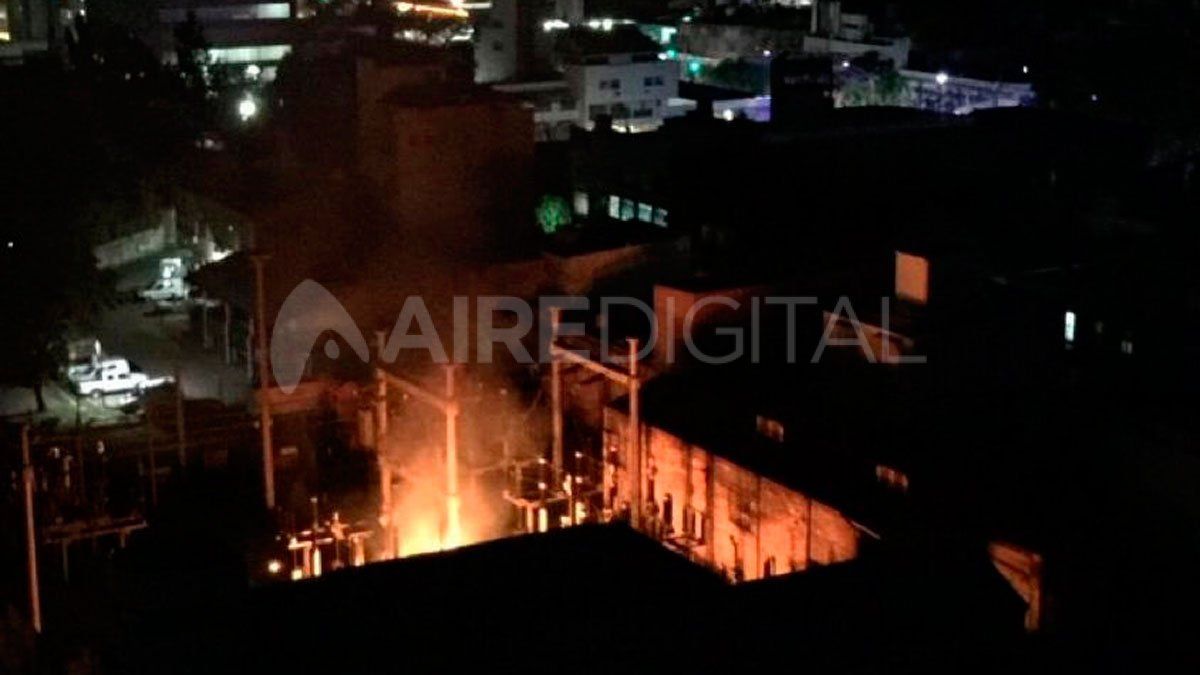 &nbsp;un importante incendio que tuvo lugar en las instalaciones de la estación ubicada en San Martín al 3550.&nbsp;