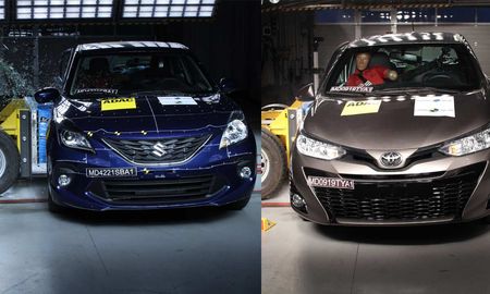 Los modelos de Suzuki y Toyota obtuvieron 0 y 1 estrella respectivamente. Los modelos de Suzuki y Toyota obtuvieron 0 y 1 estrella respectivamente.