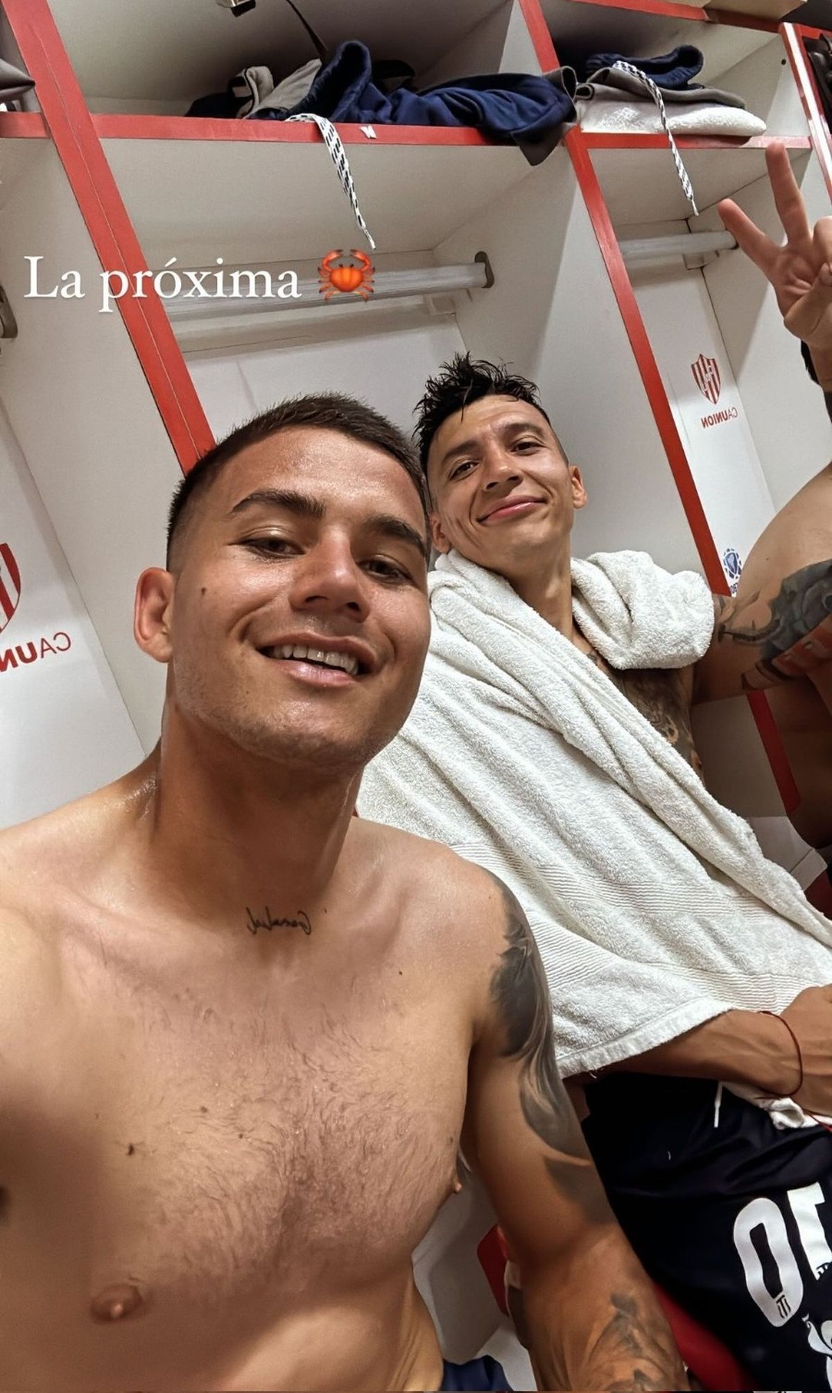 La historia de Alex Vigo con Rubén Botta en Instagram. La historia de Alex Vigo con Rubén Botta en Instagram.