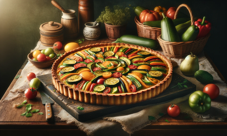 Receta fácil de tarta de verduras con sobras: ahorrá y disfrutá Receta fácil de tarta de verduras con sobras: ahorrá y disfrutá