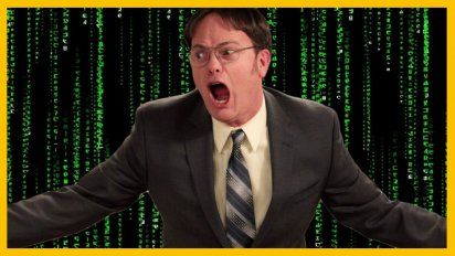 The Office parodia Matrix en una escena inédita