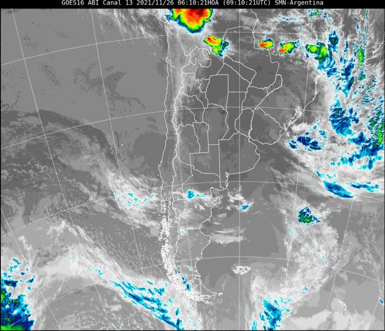 Imagen satelital.