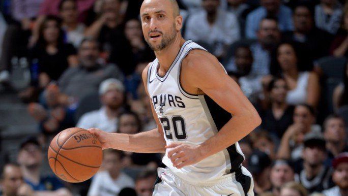 NBA: San Antonio, con Manu, visitará a Dallas