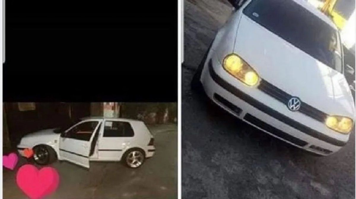 Le robaron el auto, su amante compartió la foto para buscarlo y lo descubrieron