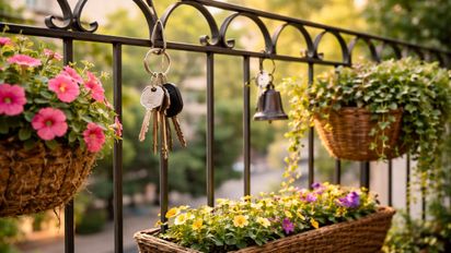 Qué significa colgar llaves en el balcón y cómo ayuda a proteger tu hogar