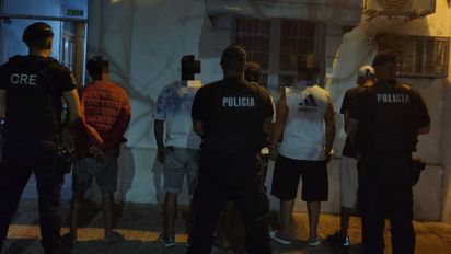 Detuvieron a cinco hombres que efectuaban disparos al aire desde un auto en el norte de Santa Fe