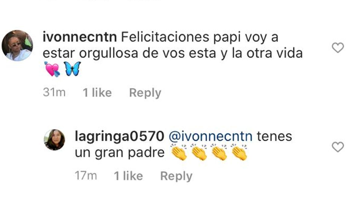 El mensaje de de Ivonne, la hija de Cristino, el chef que trabajó de trapito