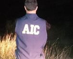 Peritos de la AIC fueron hasta el lugar e informaron el hallazgo al fiscal en turno.&nbsp;