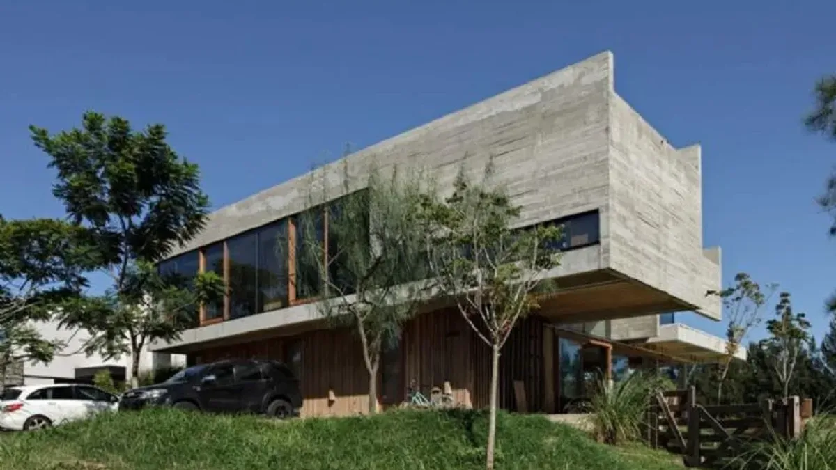 Las imágenes de la casa minimalista de Hernán Drago.