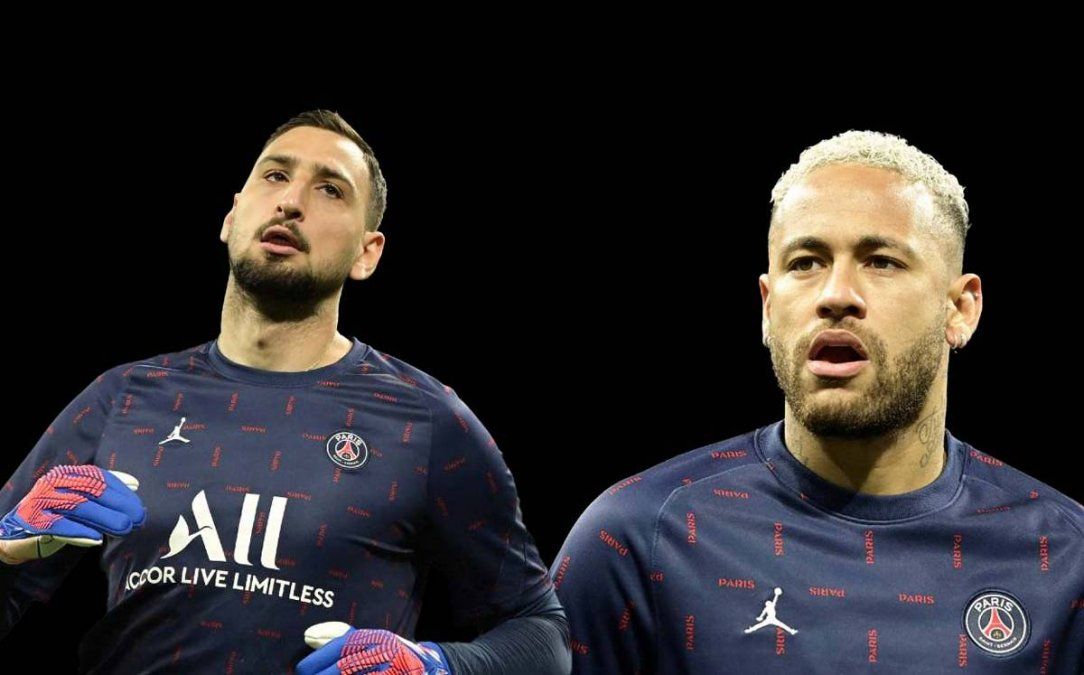 Neymar desmiente pelea con Donnarumma tras la eliminación en la Champions League
