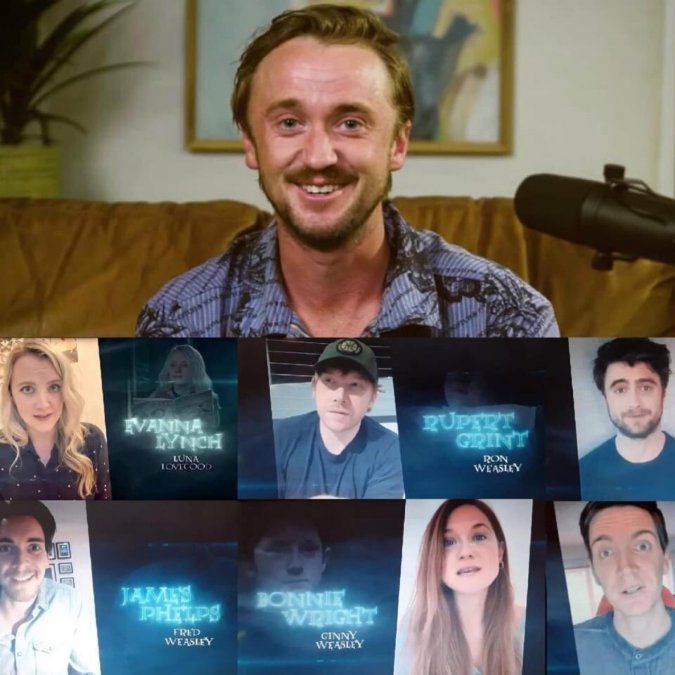 Los actores de Harry Potter se reunieron a 19 años de la primera película.