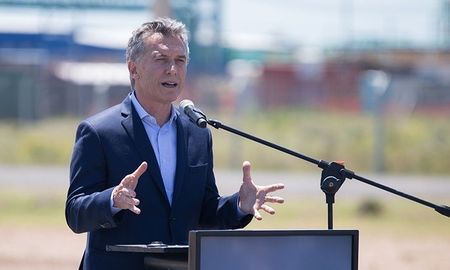 desde perez, macri defendio su plan de reformas desde perez, macri defendio su plan de reformas