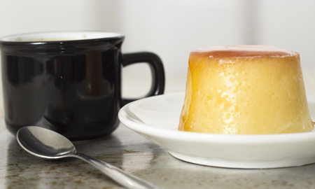 Receta de flan de coco en taza y al microondas. Receta de flan de coco en taza y al microondas.